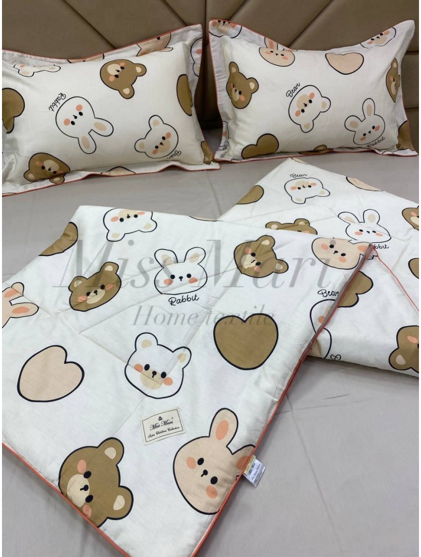 Комплект "Miss Mari" Satin Children Collection NEW3 с одеялом (150*200) 04